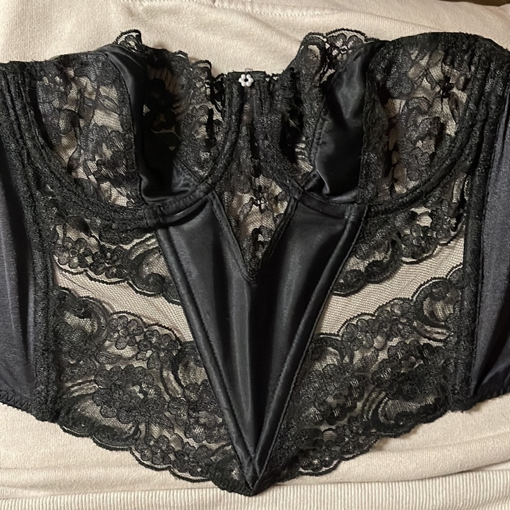 Christian Dior Floral Lace Bustier - Picture 9 of 12